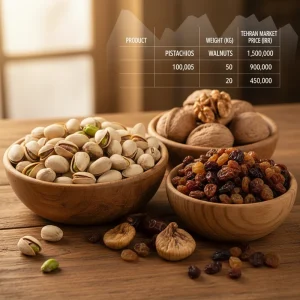 قیمت خشکبار عمده