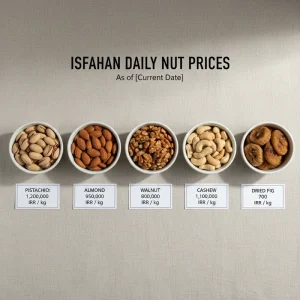 قیمت روز خشکبار در اصفهان
